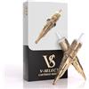 EZ TATTOO EZ Aghi per Cartucce Tatuaggio - 20pezzi #08 (1RL) 0.25MM Round Liner Monouso Aghi per Tatuaggi per il Trucco Permanente SMP Microblading del Cuoio Capelluto - V SELECT