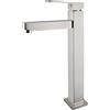 MAMMOLITI Marco Mammoliti | Miscelatore Lavabo Bagno Monocomando Silene Cromo in Ottone, Altezza Bocca 245mm, Piletta Click-Clack Inclusa, 33x15x4,5cm