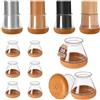 GICUNK 28 Pezzi Rotondi Gommini per Sedie, Piccolo Silicone Tappini per Gambe Sedia, Feltrini Piedini per Sedie, Proteggi Gambe per Mobili(Fit: 13-20mm)