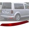 MKAREPART Riflettore paraurti posteriore rosso lente destra compatibile con VW Caddy MK4 IV 2015-2020 2K5945105D, 2K5945105B (lato destro)