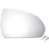 QUARKZMAN Vetro Specchio Retrovisore Laterale Destro di Ricambio con Piastra Riscaldante in Vetro Bianco per Hyundai I30 2018-2020.