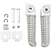Aramox Pedane Posteriori, 2 Pezzi Pedane per Motocicletta Presa Stabile Sostituzione del Pedale Posteriore per R1 R6 MT09 MT07 R3 R15 R25