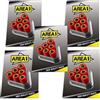 Area1 Set di 5 pezzi Rulli Variatore - Dimensione liberamente selezionabile - 15 x 12 mm, 16 x 13 mm, 19 x 15 mm 15,5 mm (15x12, 3,5/4,0/4,5/5,0/5,5)
