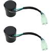 OTOTEC 2 relè lampeggiatore elettrico a 3 pin per scooter elettrico 48 V-60 V, compatibile con Citycoco 5530