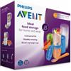 PHILIPS SPA Avent Set 10 Vasetti Conservalatte 180ml + 10 Vasetti Conservalatte 240ml + 20 Coperchi + Cucchiaino