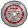 Oshlun sbnf-090080 22,9 cm 80 Tooth TCG lama 2,5 cm con mandrino per alluminio e non ferrosi