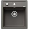 BLANCO Dalago 45-F 527243, Silgranit, grigio vulcanico, con sistema di scarico