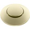BLANCO Tappo interruttore aria in oro satinato, adatto per FWD Lite, Medium e Max di Blanco, complemento colorato per lo smaltimento dei rifiuti da cucina, tritatutto per alimenti | Ø 4,5 cm