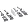 BLANCO Set di 4 lavelli in ceramica, colore scuro