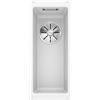 BLANCO SUBLINE 160-U - Lavello da cucina in granito sottile per basi di lavello con larghezza di 30 cm - SILGRANIT - Bianco - 523400