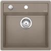 BLANCO DALAGO 5 - Lavello da cucina dal design moderno per basi di sottolavello da 50 cm - Gamma SILGRANIT, in pietra - Marrone - 518528
