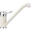 BLANCO WEGA II | Rubinetto da cucina in bianco soft/cromato | alta pressione | antiriflusso | cartuccia in ceramica | qualità sicura dell'acqua e risparmio idrico