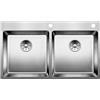 Blanco 525249 | Lavello da cucina in acciaio inossidabile ANDANO 400/400-IF/A | Colore : acciaio inossidabile
