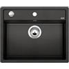 BLANCO DALAGO 6 - Lavello da cucina dal design moderno per basi di sottolavello da 60 cm - Gamma SILGRANIT, in pietra - Grigio antracite - 514197
