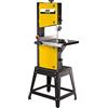 FEMI JOB LINE FM28-191 - Sega a Nastro Verticale per Legno - Taglio Massimo 170x330mm - Motore a Induzione 750W - Tavolo Inclinabile 0° a 45° - Base Inclusa - 2 Velocità