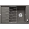 BLANCO ELON XL 6 S-F 527254 SILGRANIT grigio vulcanico, reversibile, con interruttore di scarico, con accessori