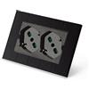 FANTON 42100-60 Multipresa universale da incasso OPERA/LNW doppia presa bipasso italo/tedesca 2P+T 16A precablata per scatola a 3 moduli