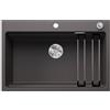 BLANCO ETAGON 8 525178 Lavello da Cucina in Granito per Basi di Lavello con Larghezza di 80 cm, SILGRANIT, Grigio