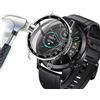Acadeny Custodia rigida compatibile con HONOR MagicWatch 2 46 mm con pellicola protettiva, 9H Durezza Hart PC Case sottile in vetro temperato per Smart HONOR MagicWatch 2 46 mm, Trasparente