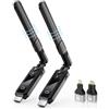 BDFFLY Trasmettitore HDMI Wireless e Ricevitori, 1313FT/400M Decodifica 4K Estensore HDMI con Trasmissione 5G/1080P, Streaming Video HD da Laptop/Fotocamera/TV a HDTV/Monitor/Proiettore