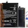 HIGHAKKU Batteria di ricambio BN57 compatibile con Xiao-Mi Po co X3 NFC M2007J20CG, M2007J20CT & X3 Pro con strumenti