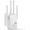 LAIVIYA Ripetitore WiFi Potente per Casa,1200Mbps Doppia Banda 2.4G/5G, Amplificatore WiFi con Porta LAN 4 Antenne Compatibile con Tutti Router Modem per Casa e Ufficio