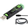 Wonrabai USB to RS232/RS485 Serial Converter Adapter, Onboard Original FT232RNL Chip Stable, Compatible withRaspberry Pi/Jetson Nano/Windows XP/7/8/10/11, etc