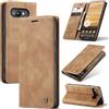 Ottcooed Cover per Google Pixel 9a Custodia, Cover Pellicola a Libro Portafoglio in Pelle Porta Carte Protettiva Slot per Scheda Flip Case Wallet Case con Google Pixel 9a, Marrone