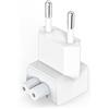 Powice Adattatore di alimentazione Macbook, presa Apple per iPad - Adattatore di ricambio AC Charger (bianco)
