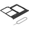 MMOBIEL Vassoio Carta Dual SIM Compatibile con Samsung Galaxy A20e 2019 - Porta Scheda Incl il Pin - Nero