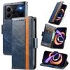 MOJIA Cover per Doogee Note 56 / Note 56 Plus/Note 56 Pro, PU Custodia Antiurto Resistente ai Graffi, Custodia Flip Portafoglio per Telefono con Supporto e Slot per Schede. Blu