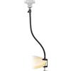 AYIZON Supporto a collo d'oca con morsetto, per webcam Logitech Brio 4K, C925e, C922x, C922, C930e, C930, C920, C615; 64 cm lunghezza