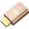 FUERAN Emulatore HDMI Pass-Through EDID per con splitter video, interruttori ed estensori, ricevitore AV 4k generazione adattatore emulatore 3840x2160@60hz （Fix 120Hz Non Mostra Problema） 4K-1P