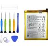 ERYNK Batteria di ricambio HB366481ECW compatibile con Huawei P8 Lite 2017 & P9 & P9 Lite & P10 Lite & P20 Lite & Honor 6C Pro & Honor 5C & Honor 9 Lite & P Smart Batteria di ricambio con kit di