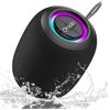 oraolo Cassa Bluetooth, Cassa Bluetooth Portatile 15W Impermeabile IPX7, Cassa Bluetooth Doccia Bluetooth 5.4, Extra Bassi Attivi, Chiamata Vivavoce per Casa, Esterno, Doccia