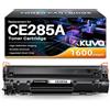 Kuva 85A CE285A Toner Compatibili per HP 85A Toner per HP Laserjet P1100 P1102 P1102W P1109W M1130 M1132 M1132MFP M1212 M1212NF M1217NFW(Nero, 2-Pack)