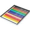 Amazon Basics Matite colorate in confezione di latta da 24 pezzi, colori assortiti