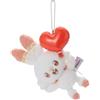 Pokepeace Pokemon PokePeace Cuore Morbido Scorbunny Peluche Portachiavi Catena Palla 5.9"H