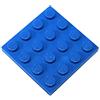 LEGO Parti e pezzi: blu (blu brillante) 4x4 piatto x20