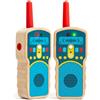Nene Toys Walkie Talkie in Legno per Bambini - Vere Radio a 2 Vie, Portata 500 m - Push-to-Talk, Canale Unico - Faggio FSC®, Sicuro & Durevole - Gioco Interni/Esterni, Idea Regalo 2-8 Anni