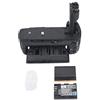 DSTE® Pro BG-E6 - Impugnatura verticale per batteria + 2 x LP-E6 per fotocamera digitale SLR Canon EOS 5D Mark II 5D2