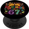 5 Dey Mayo Then 6 7 Party Taco Lover Cinco De Mayo Allora 6 7 Divertente Sei Sette Tacos Carini Messicani PopSockets PopGrip Adesivo