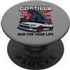 United Labels Godzilla - Run For Your Life Car PopSockets PopGrip Adesivo