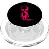Aliens, UFOs, Sci Fi by Scarebaby Divertente Alieno Graffiti Stile Hot Fucsia Rosa PopSockets PopGrip per MagSafe