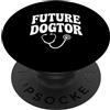 Fraxoweb Future Dogtor: simpatico cucciolo veterinario amante PopSockets PopGrip Adesivo