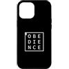 DEFINE ME WORD SIMPLE CLASSIC SQUARE BOX Custodia per iPhone 12 Pro Max T-SHIRT SCATOLA QUADRATA CLASSICA SEMPLICE DEFINE ME WORD OBEDIENCE DEFINE ME