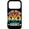 Future Golfing Buddies Golf Golfer Clubs Custodia per iPhone 17 Pro Futuri amici di golf