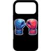 T-Shirts Grafiche de Appassionato di box Custodia per iPhone 17 Pro Max Guantoni da boxe grafica Knockout