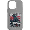 United Labels Custodia per iPhone 14 Pro Max Godzilla - Run For Your Life Car