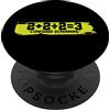 math calculating task nerd geek Divided 2 + 2/2 = 3 Urla confusa PopSockets PopGrip Adesivo